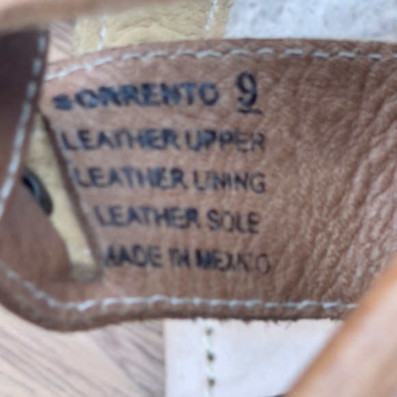 Freebird Sorrento Sandals Womens Size 9 Brown Tan Leather Comfort Casual Shoes - Picture 8 of 8